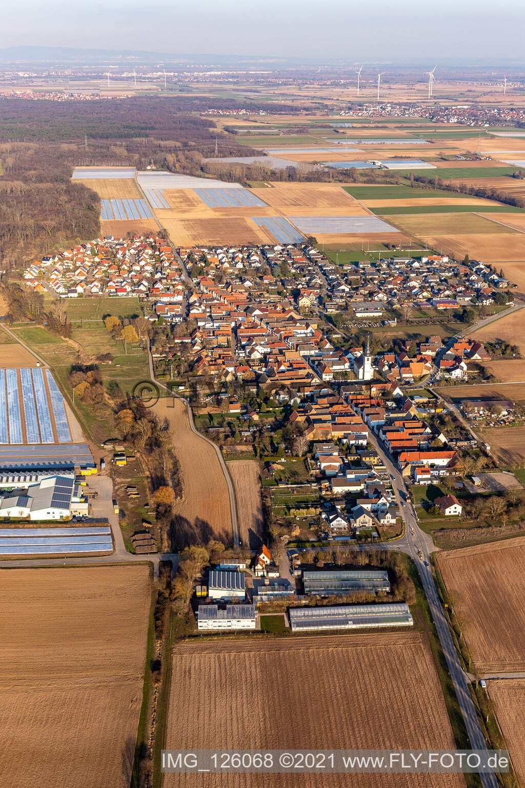 Image drone de Freisbach dans le département Rhénanie-Palatinat, Allemagne