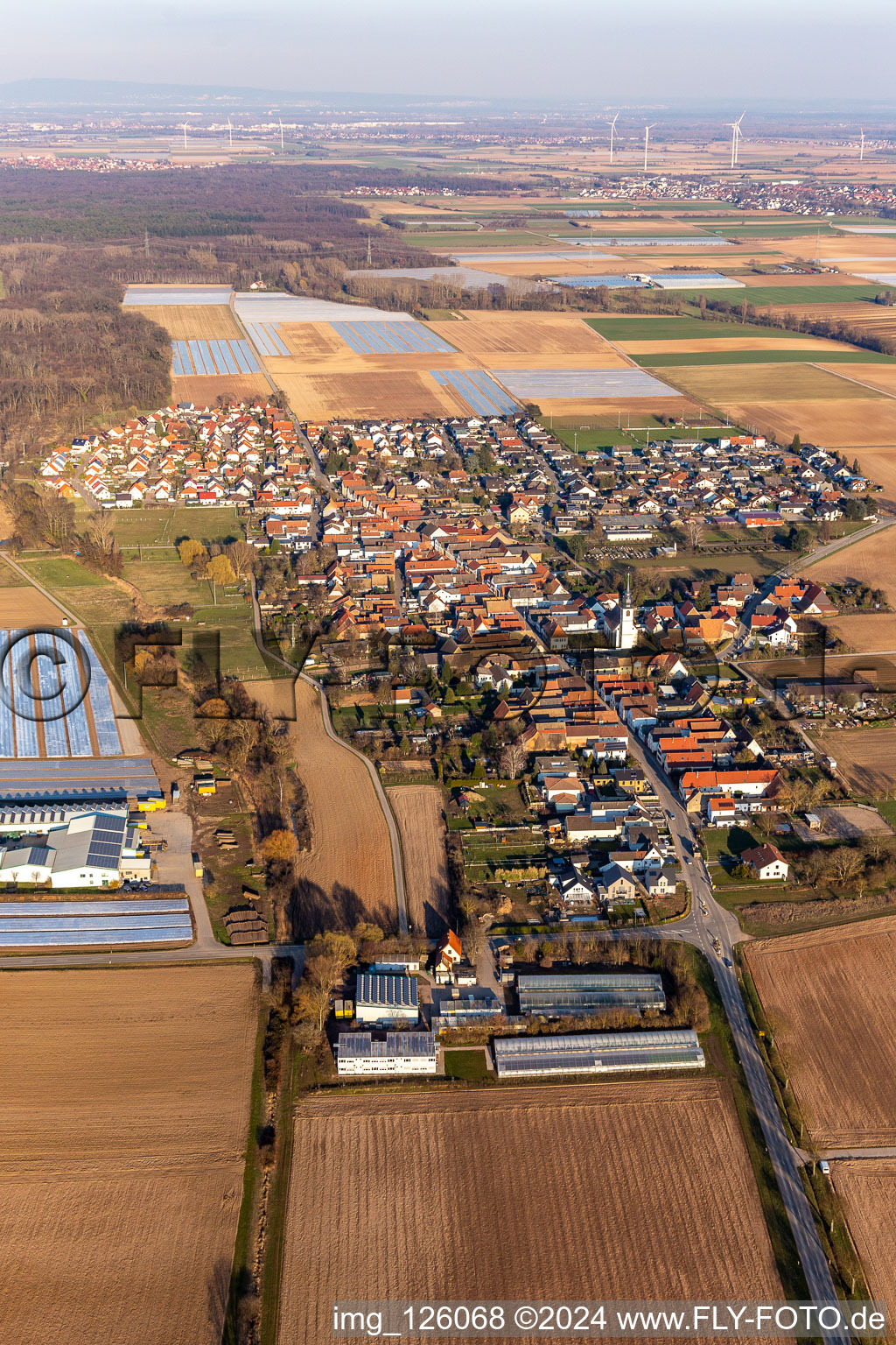 Image drone de Freisbach dans le département Rhénanie-Palatinat, Allemagne