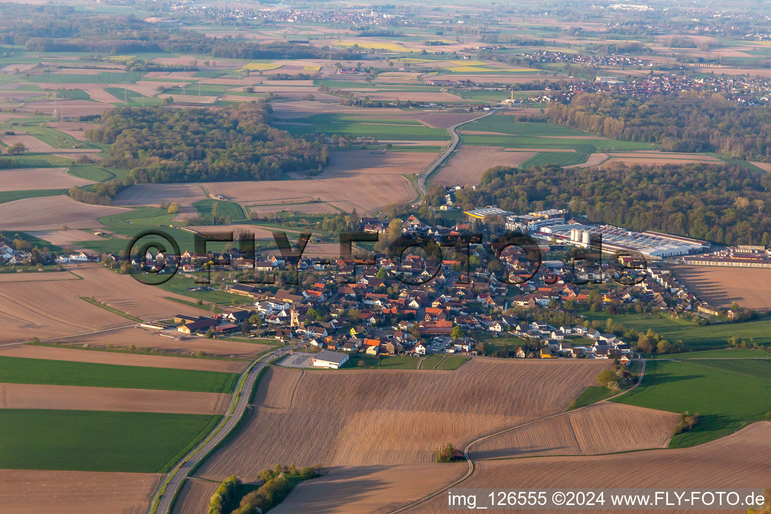 Photographie aérienne de Quartier Linx in Rheinau dans le département Bade-Wurtemberg, Allemagne