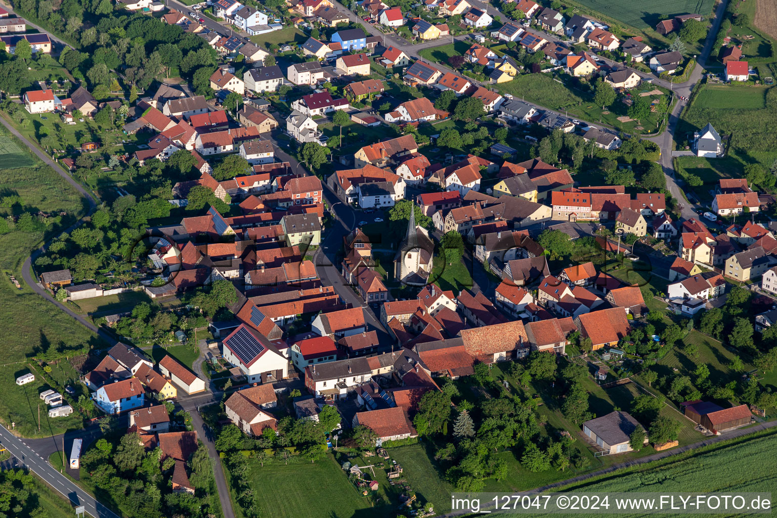 Photographie aérienne de Quartier Löffelsterz in Schonungen dans le département Bavière, Allemagne