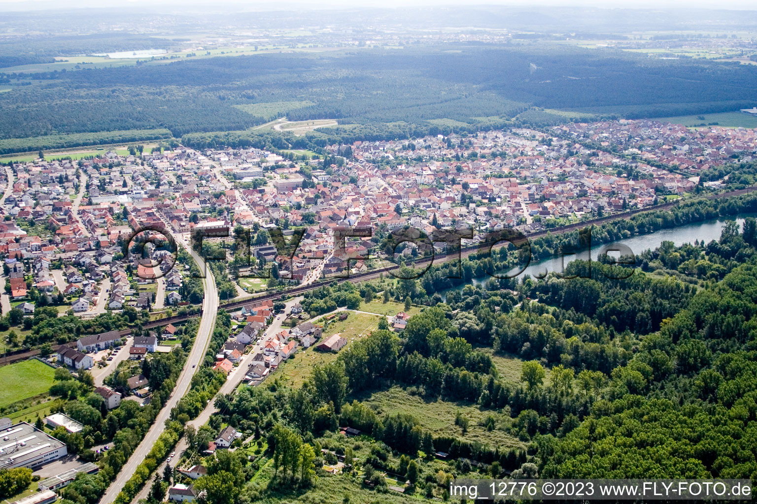 Photographie aérienne de Quartier Graben in Graben-Neudorf dans le département Bade-Wurtemberg, Allemagne