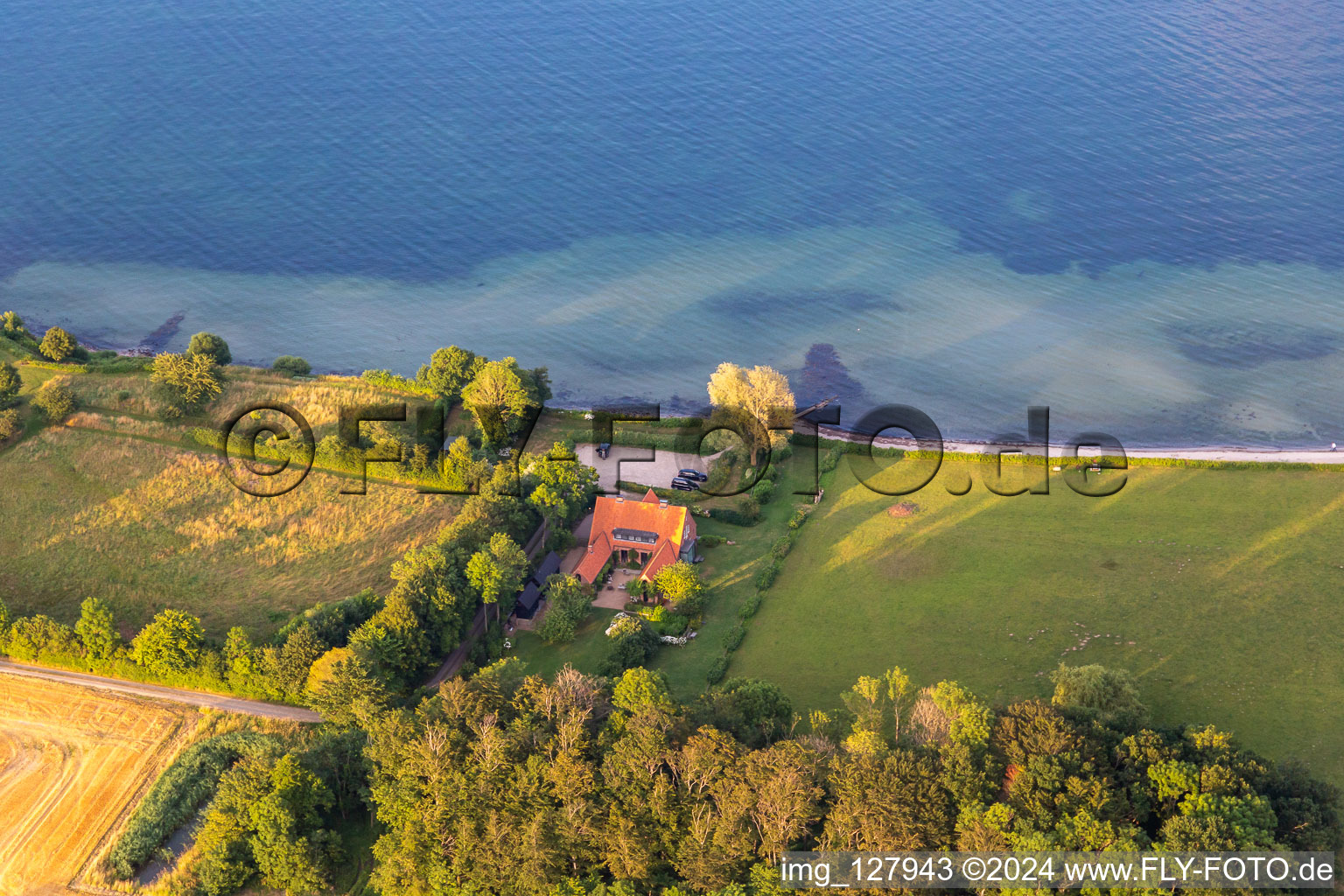 Vue aérienne de Quartier Habernis in Steinberg dans le département Schleswig-Holstein, Allemagne