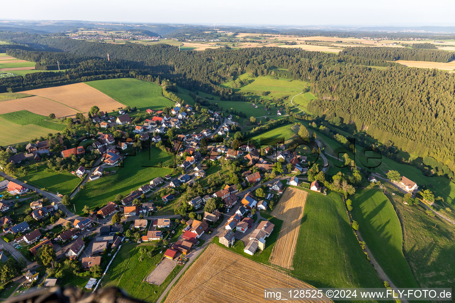 Photographie aérienne de Quartier Römlinsdorf in Alpirsbach dans le département Bade-Wurtemberg, Allemagne