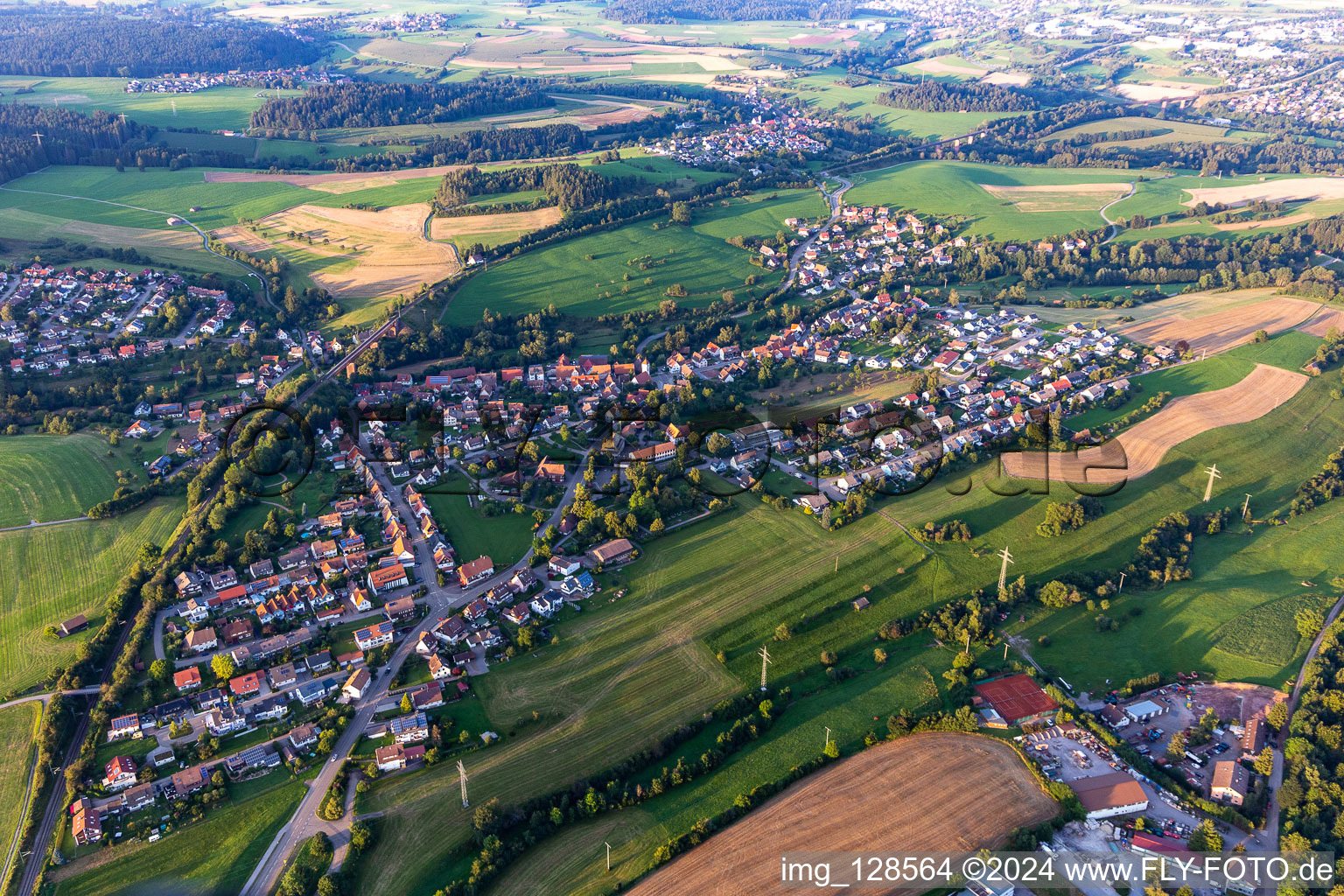 Photographie aérienne de Quartier Wittlensweiler in Freudenstadt dans le département Bade-Wurtemberg, Allemagne