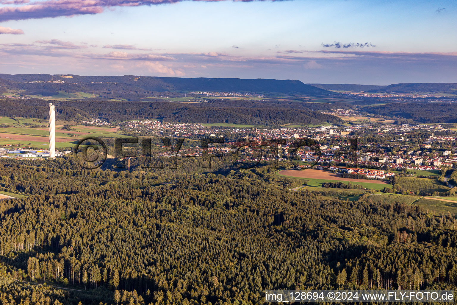 Photographie aérienne de Rottweil dans le département Bade-Wurtemberg, Allemagne