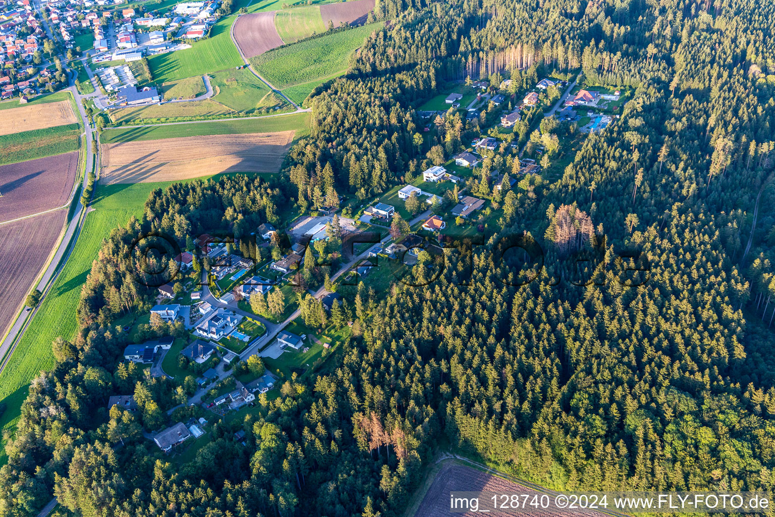 Photographie aérienne de Parcours débutant à Dietingen dans le département Bade-Wurtemberg, Allemagne