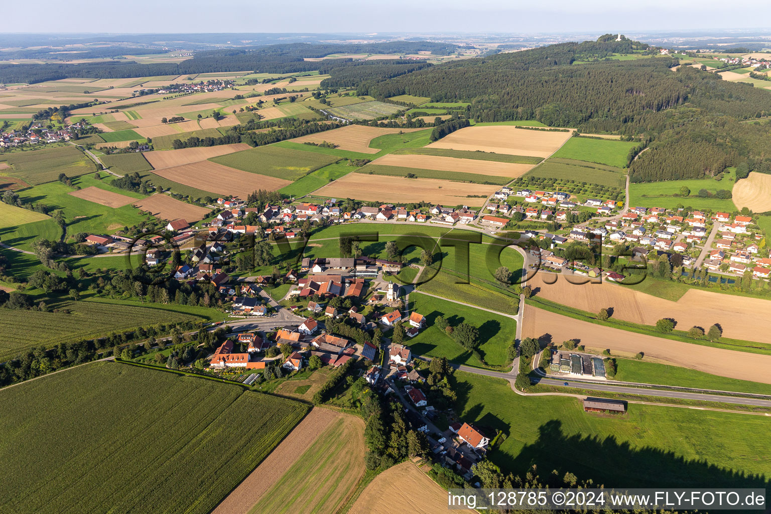 Vue aérienne de Quartier Göffingen in Unlingen dans le département Bade-Wurtemberg, Allemagne