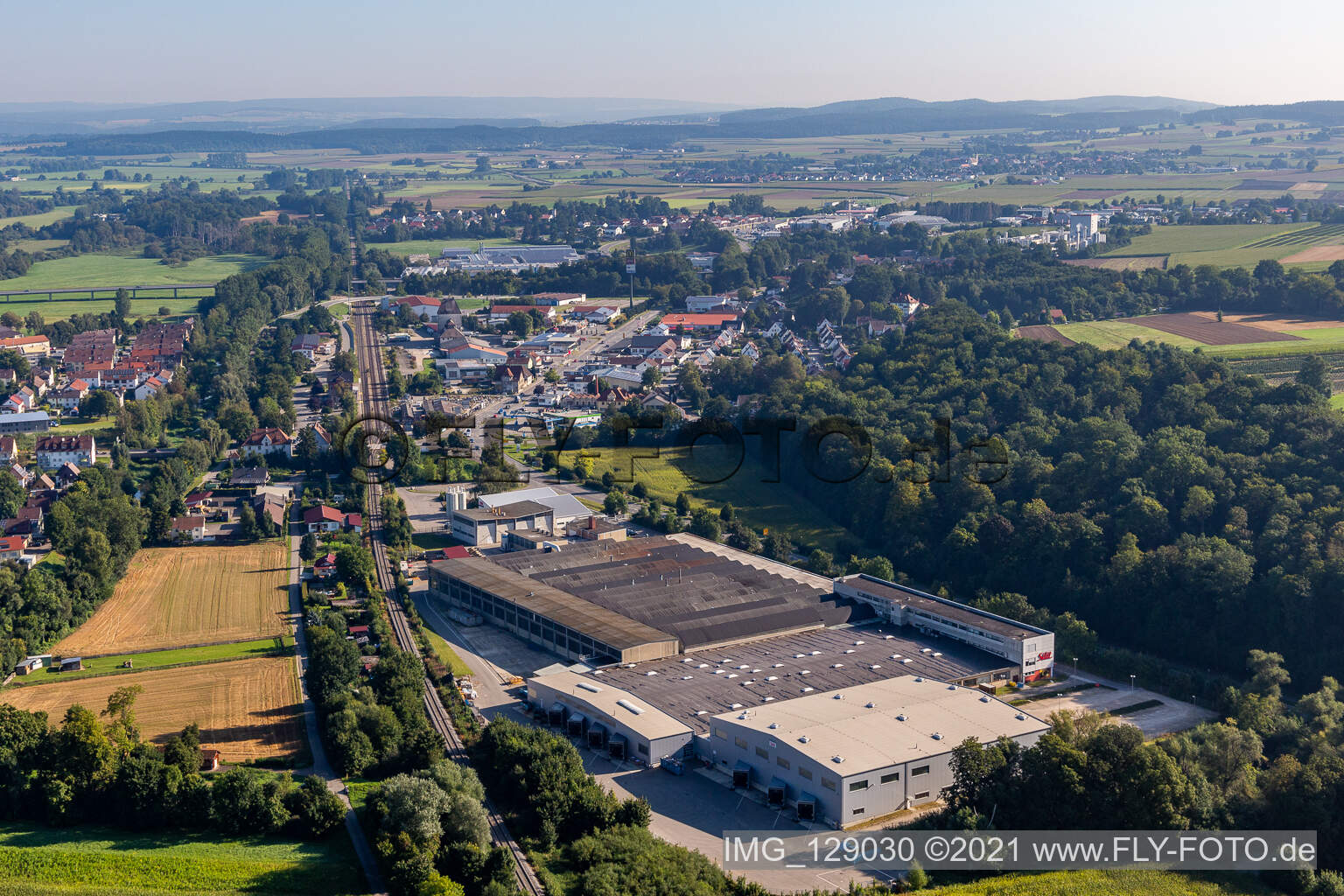 Vue aérienne de Silit-Werke GmbH & Co. KG à Riedlingen dans le département Bade-Wurtemberg, Allemagne