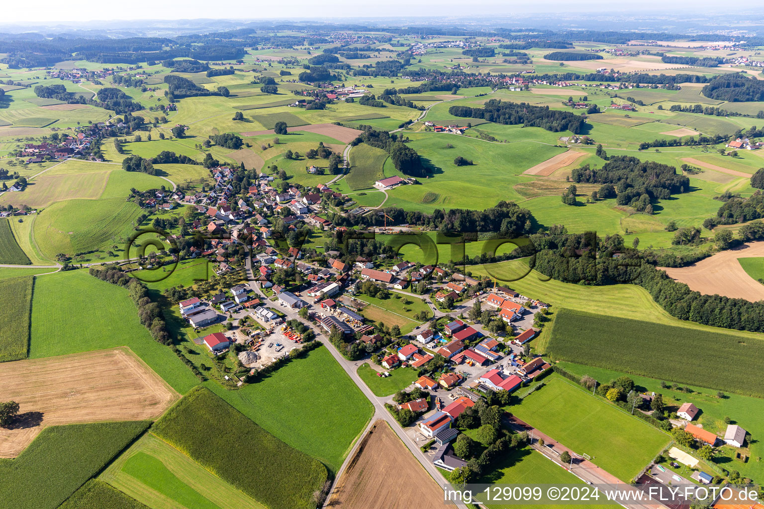 Vue aérienne de Quartier Wetzisreute in Schlier dans le département Bade-Wurtemberg, Allemagne