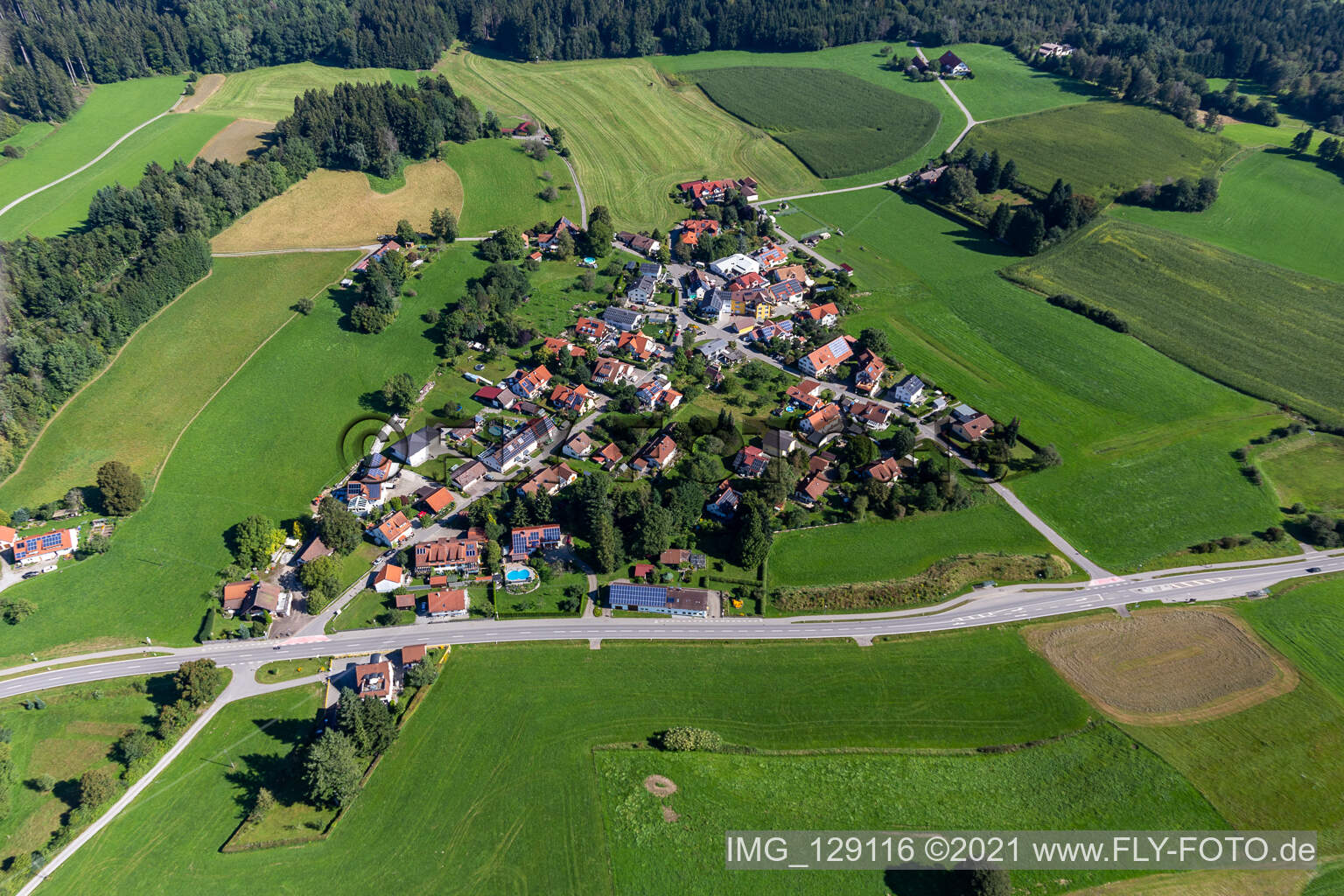 Photographie aérienne de Quartier de Heissen à Vogt dans le département Bade-Wurtemberg, Allemagne