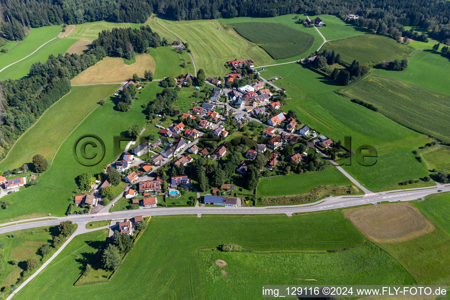 Photographie aérienne de Quartier de Heissen à Vogt dans le département Bade-Wurtemberg, Allemagne