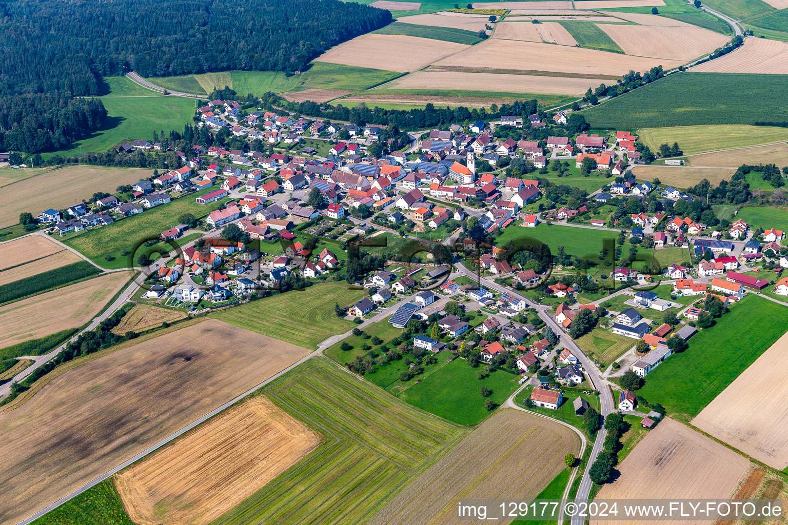 Photographie aérienne de Quartier Reichenbach in Bad Schussenried dans le département Bade-Wurtemberg, Allemagne