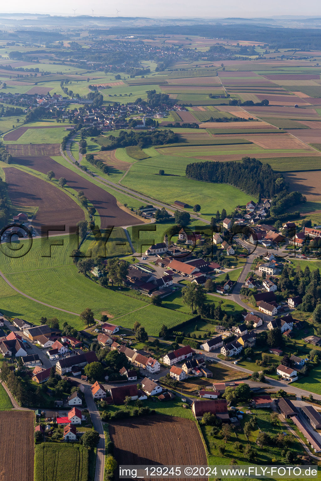 Vue aérienne de Quartier Göffingen in Unlingen dans le département Bade-Wurtemberg, Allemagne