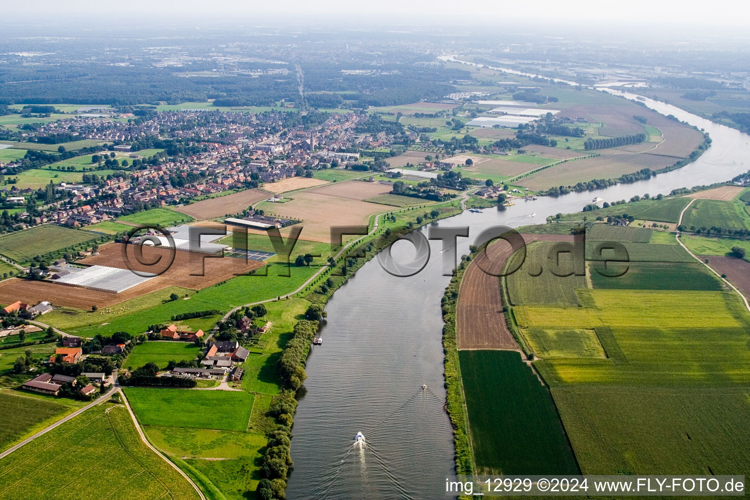 Vue oblique de Hasselt dans le département Limbourg, Pays-Bas