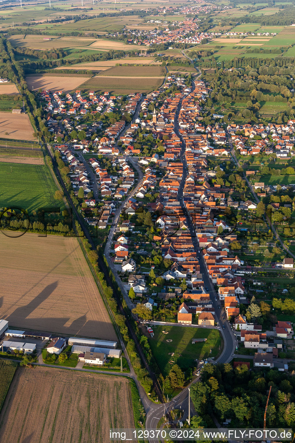 Image drone de Quartier Schaidt in Wörth am Rhein dans le département Rhénanie-Palatinat, Allemagne