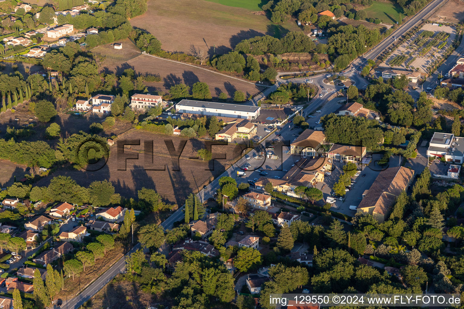 Montauroux dans le département Var, France vue du ciel