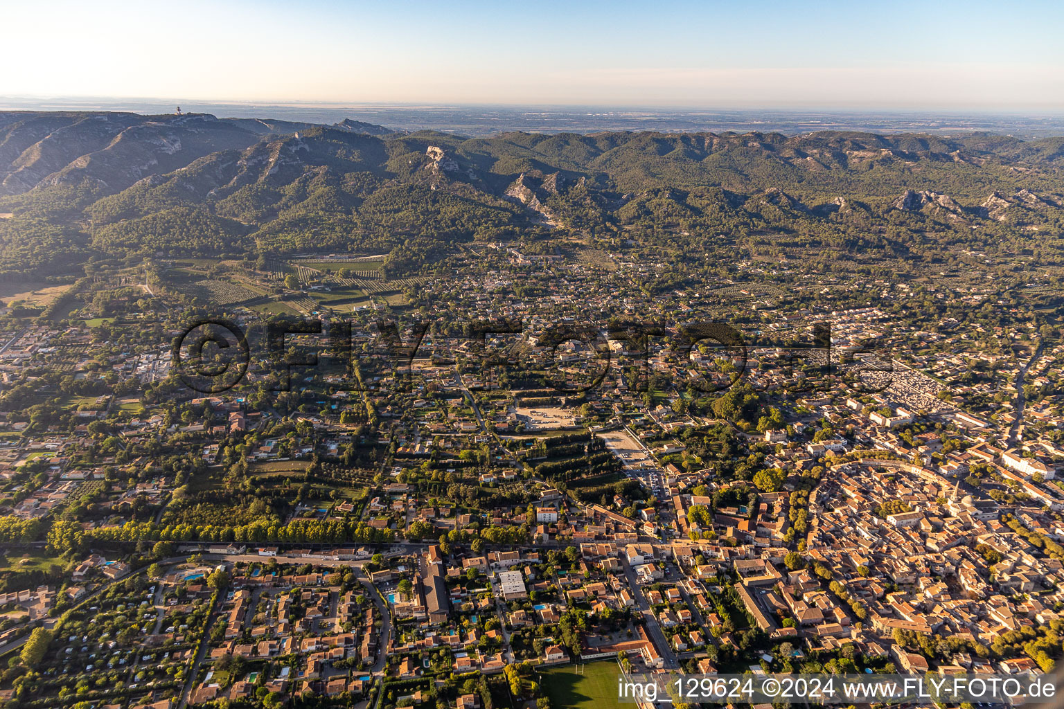 Photographie aérienne de Massif des Alpilles à Saint-Rémy-de-Provence dans le département Bouches du Rhône, France