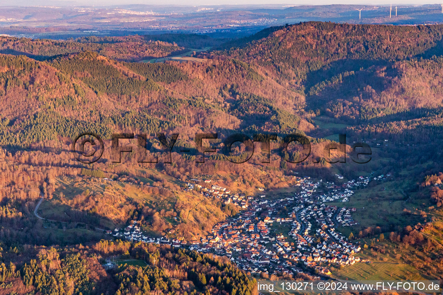 Image drone de Gaggenau dans le département Bade-Wurtemberg, Allemagne