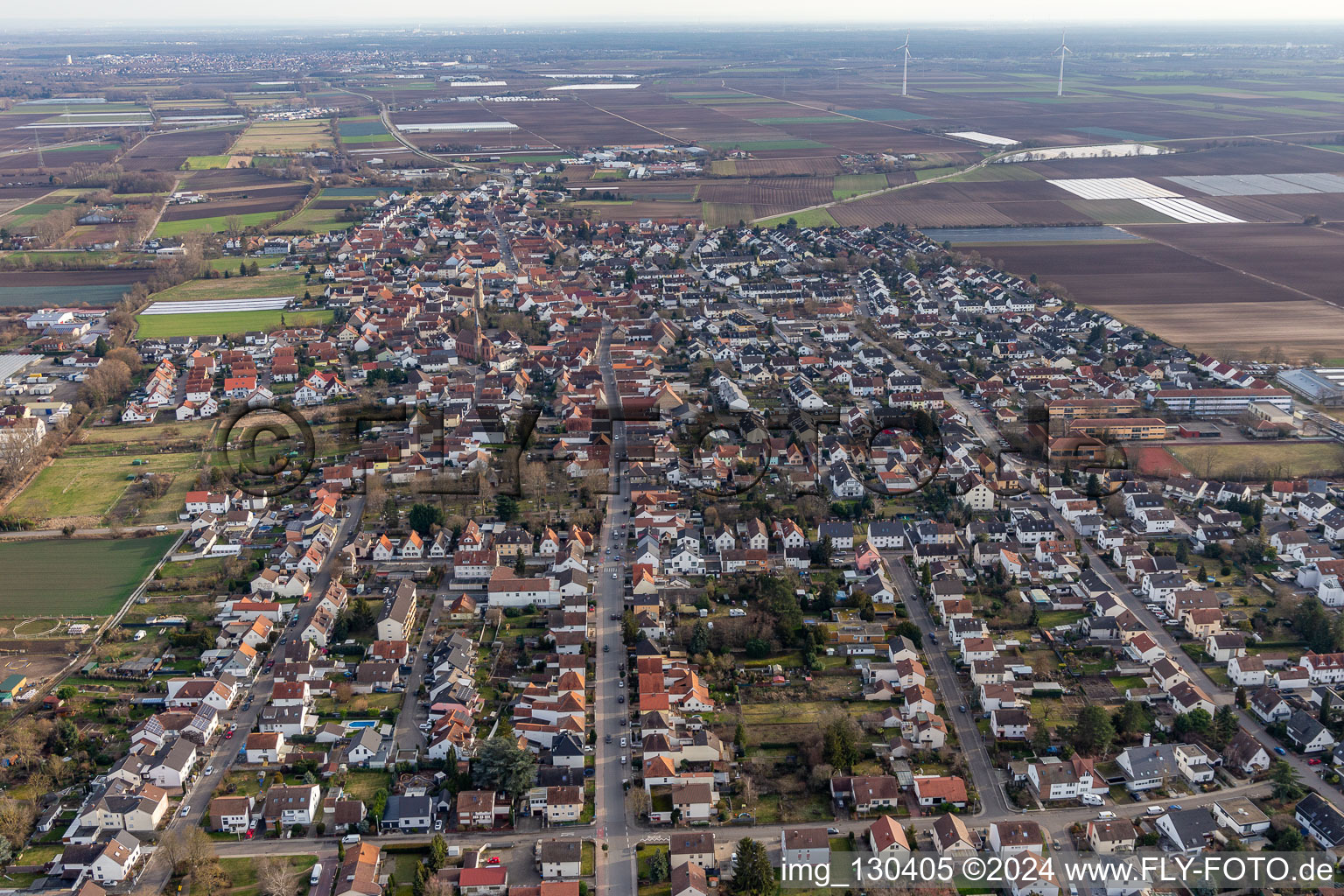 Photographie aérienne de Quartier Dannstadt in Dannstadt-Schauernheim dans le département Rhénanie-Palatinat, Allemagne