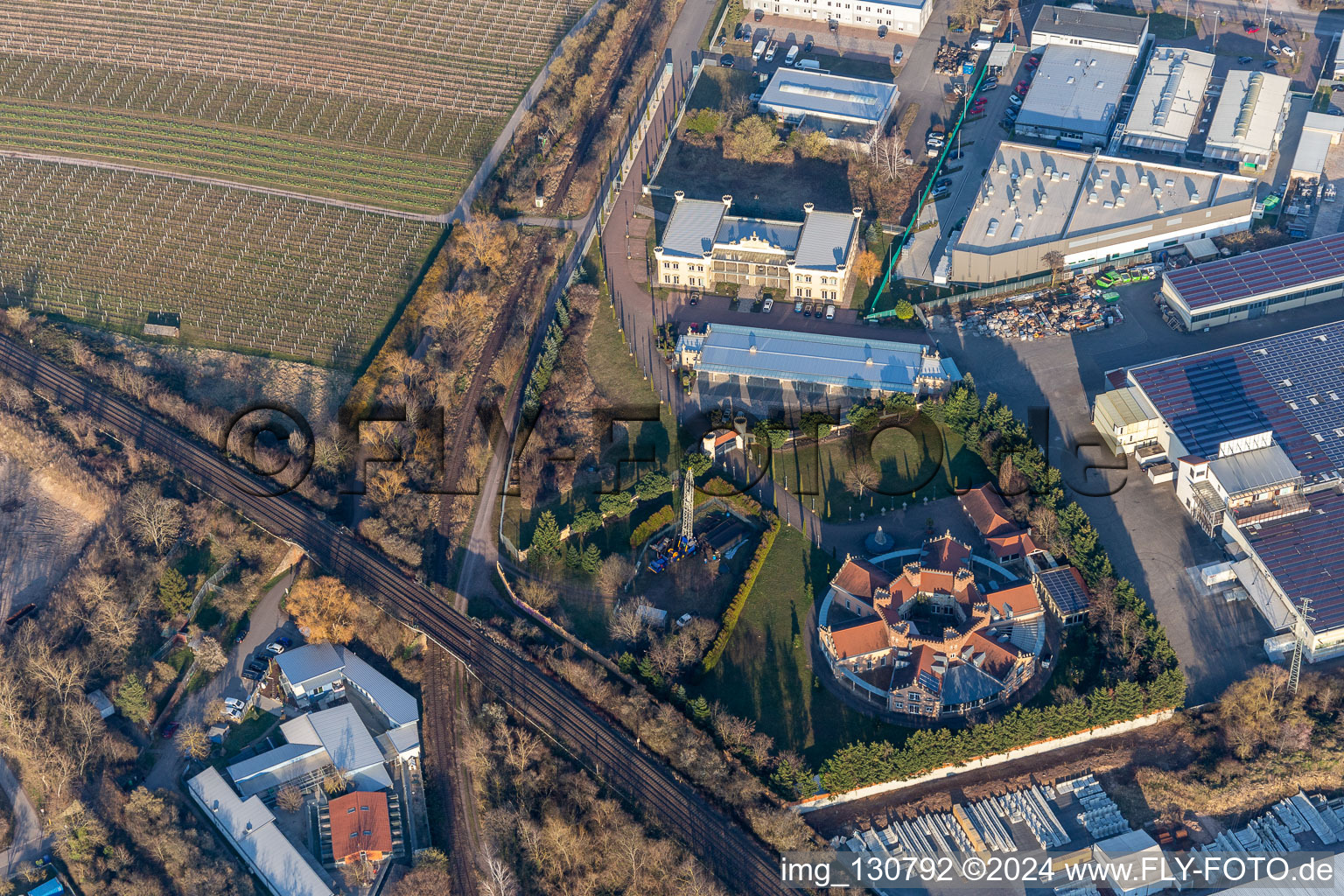 Landau in der Pfalz dans le département Rhénanie-Palatinat, Allemagne vue du ciel