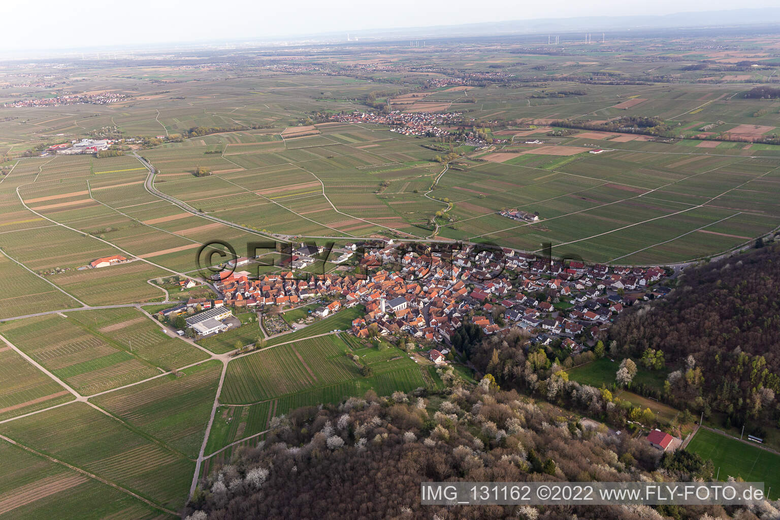 Photographie aérienne de Eschbach dans le département Rhénanie-Palatinat, Allemagne