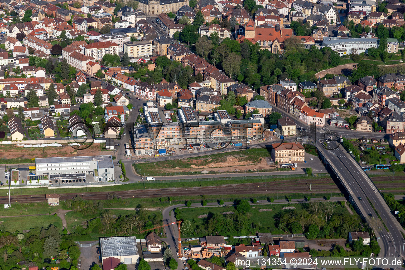 Image drone de Landau in der Pfalz dans le département Rhénanie-Palatinat, Allemagne