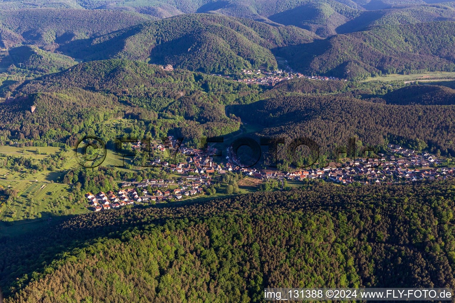 Spirkelbach dans le département Rhénanie-Palatinat, Allemagne d'en haut