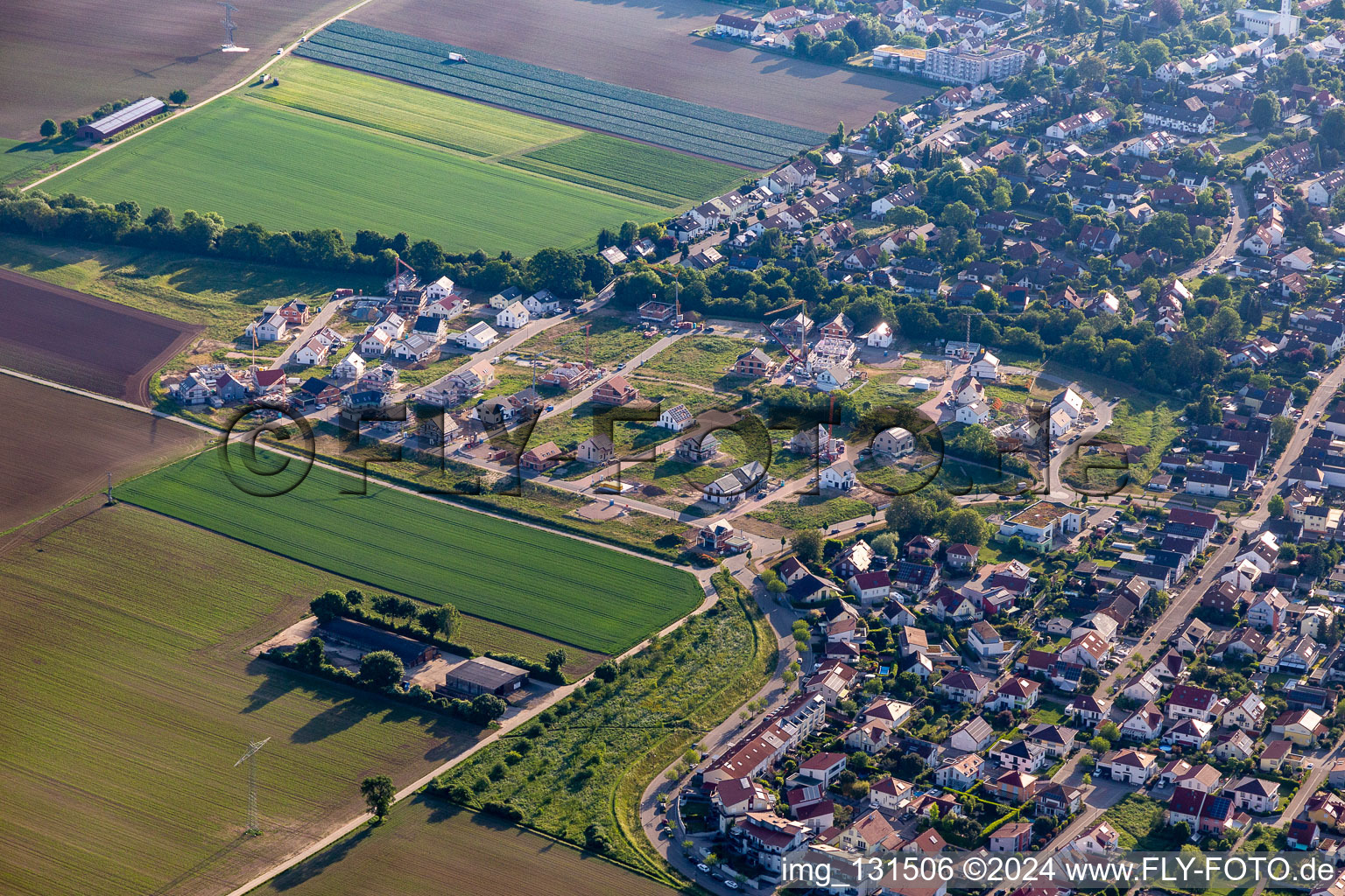 Image drone de Kandel dans le département Rhénanie-Palatinat, Allemagne