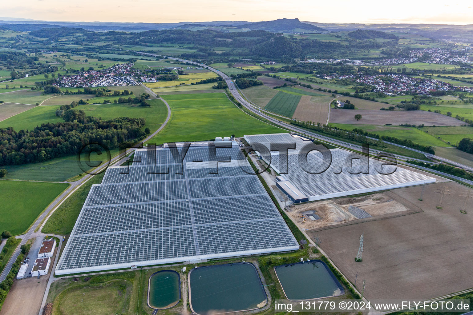 Photographie aérienne de Village des jardiniers de Reichenau en Beuren an der Aach à le quartier Beuren an der Aach in Singen dans le département Bade-Wurtemberg, Allemagne