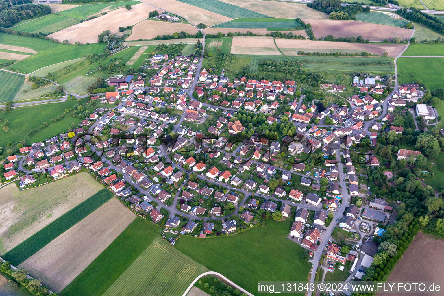 Vue aérienne de Quartier Schlatt unter Krähen in Singen dans le département Bade-Wurtemberg, Allemagne