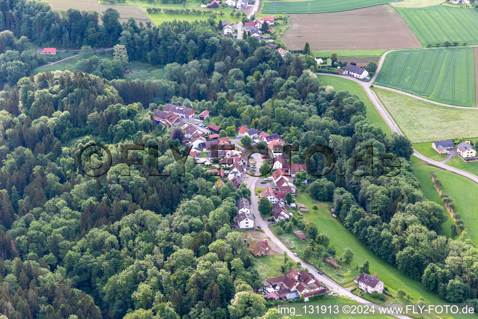 Vue aérienne de Quartier Schmalegg in Ravensburg dans le département Bade-Wurtemberg, Allemagne