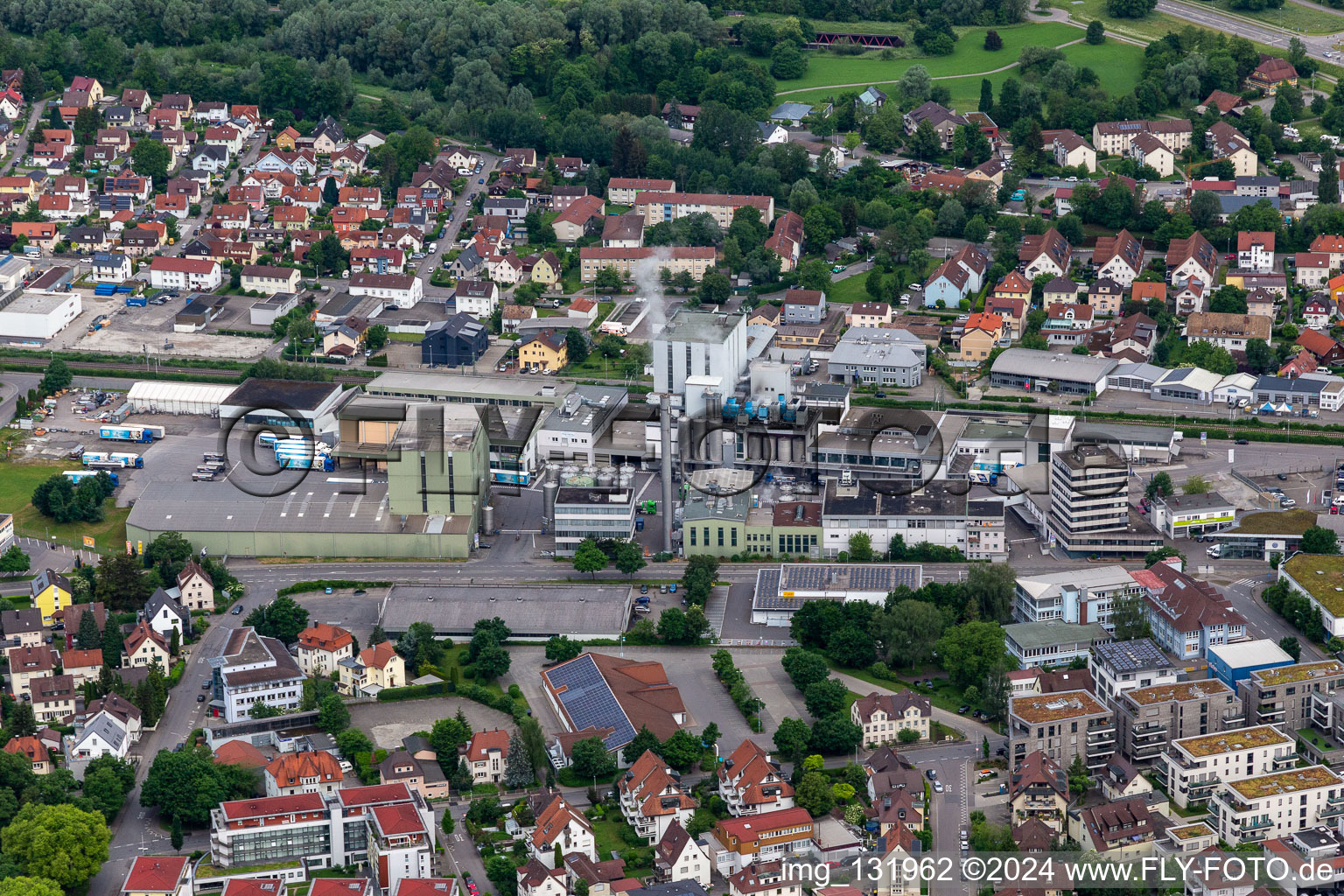 Vue aérienne de OMIRA GmbH à Ravensburg dans le département Bade-Wurtemberg, Allemagne