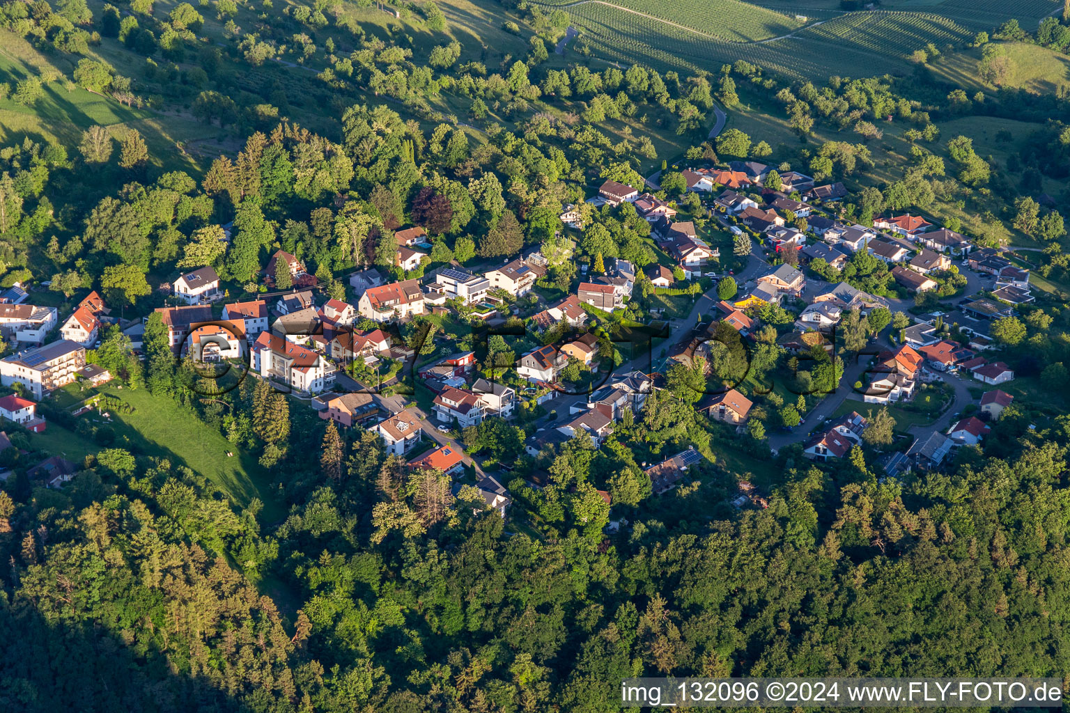 Vue aérienne de Quartier Hödingen in Überlingen dans le département Bade-Wurtemberg, Allemagne