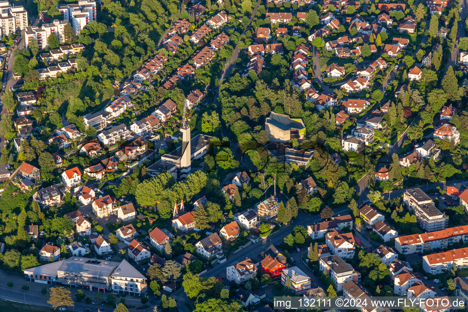 Vue aérienne de Décentralisé à Überlingen dans le département Bade-Wurtemberg, Allemagne