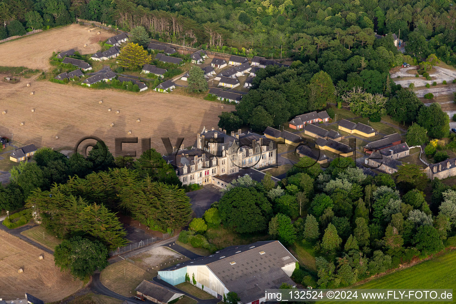 Le Domaine de Loctudy à Loctudy dans le département Finistère, France d'en haut