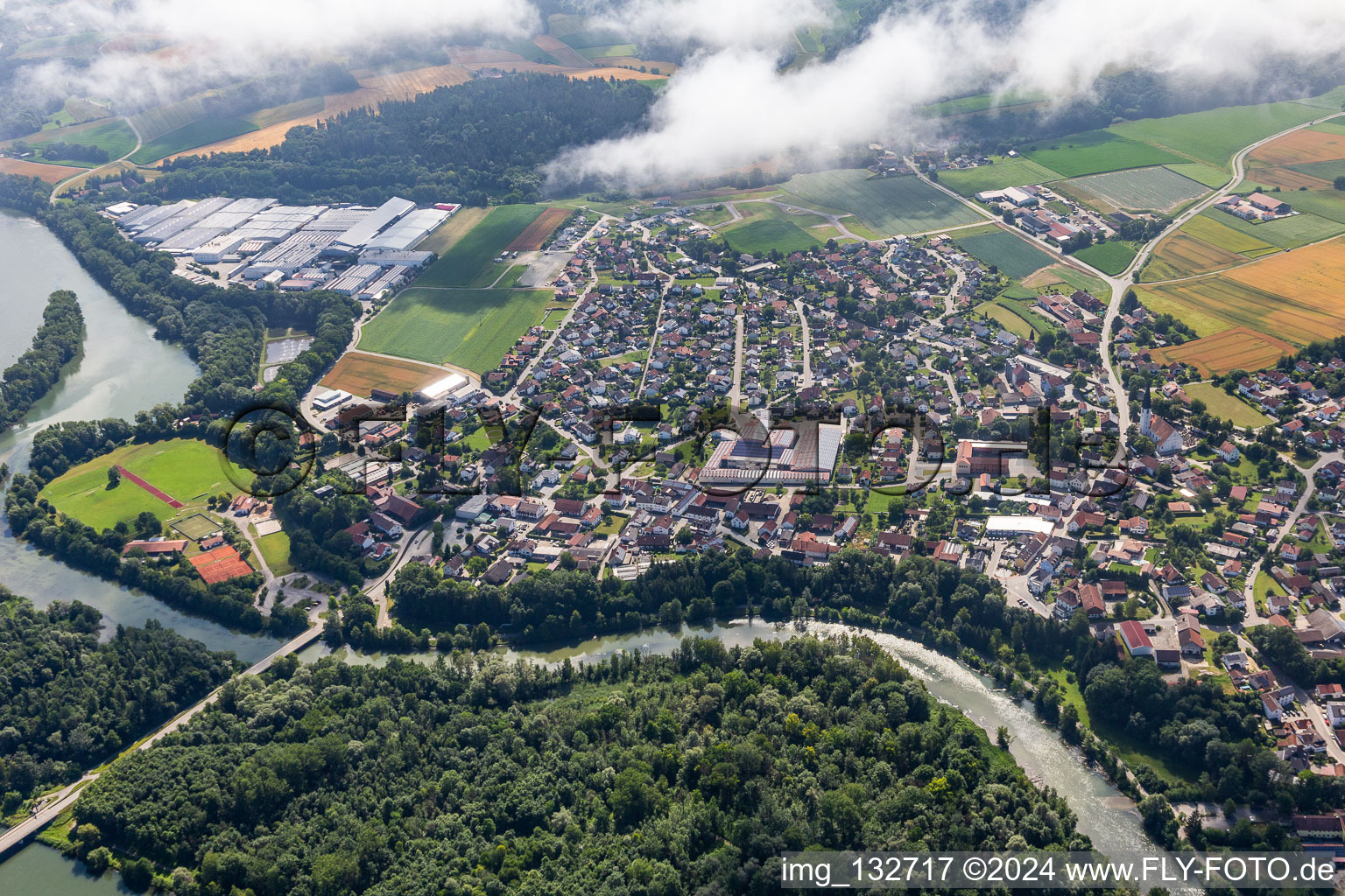 Mamming dans le département Bavière, Allemagne d'en haut