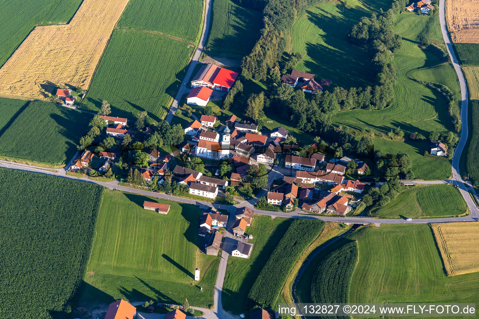 Photographie aérienne de Quartier Jägerndorf in Arnstorf dans le département Bavière, Allemagne