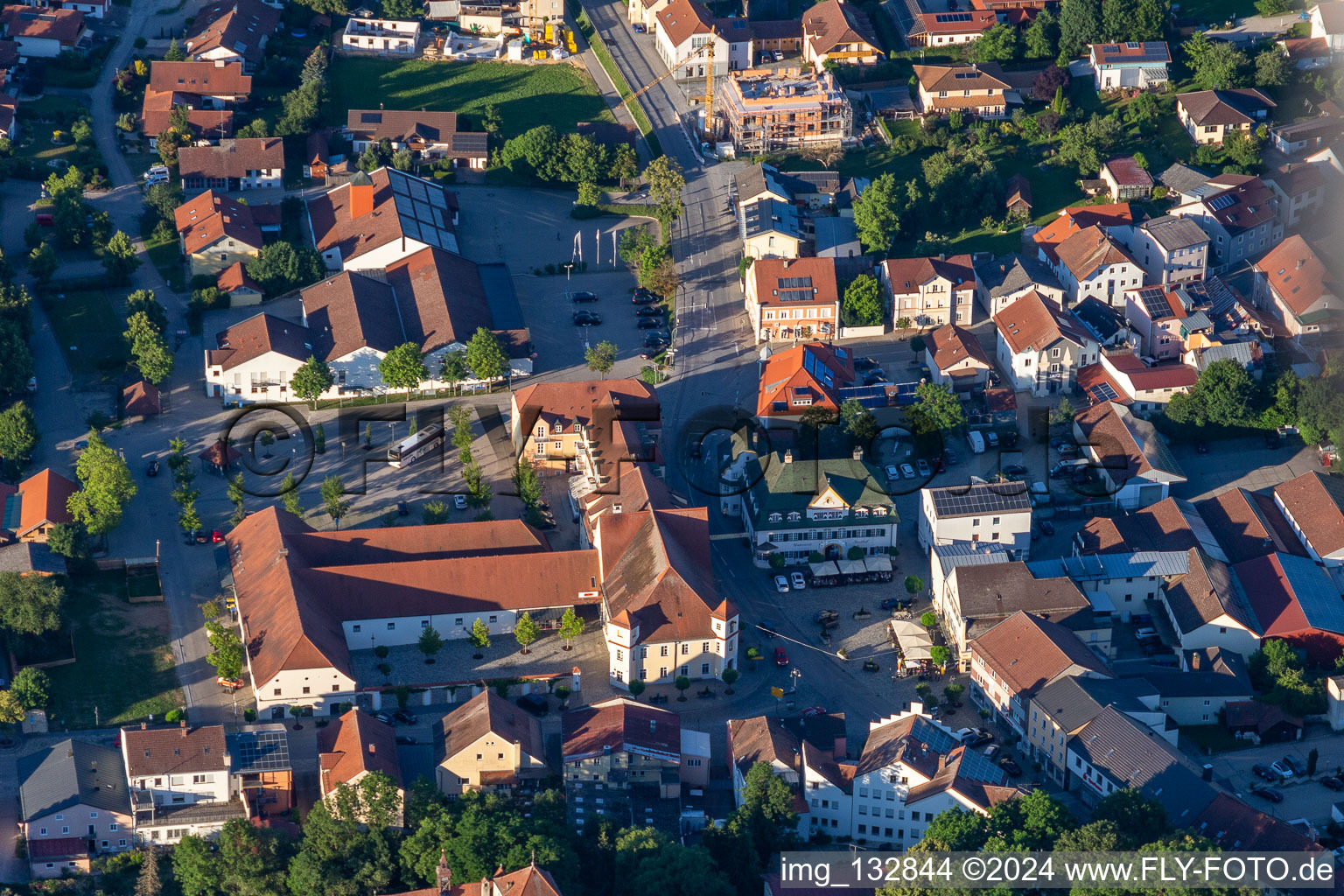 Arnstorf dans le département Bavière, Allemagne d'en haut