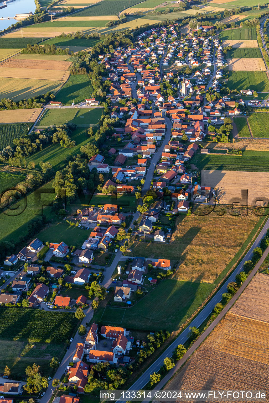 Photographie aérienne de Quartier Geisling in Pfatter dans le département Bavière, Allemagne