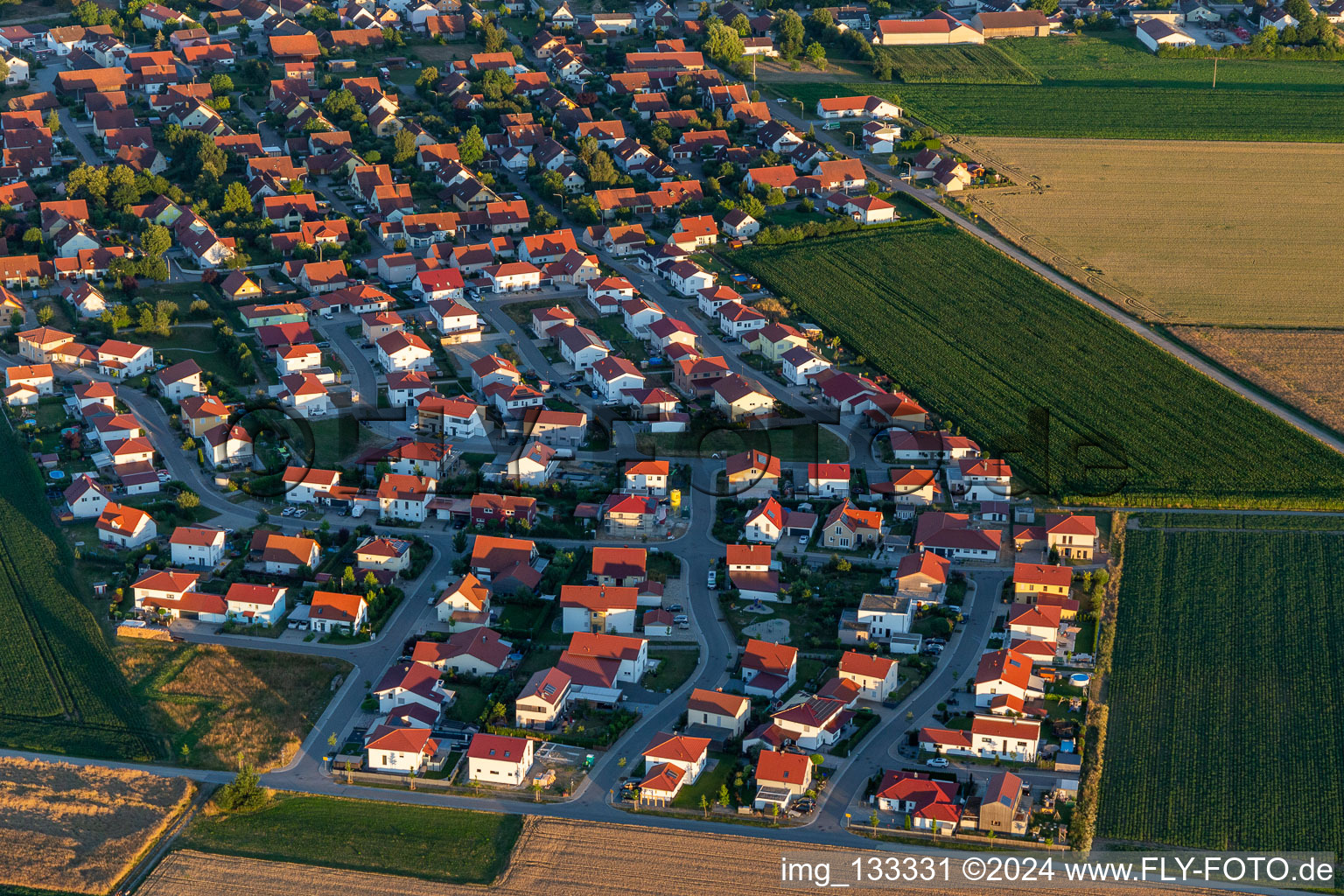 Sünching dans le département Bavière, Allemagne vue d'en haut