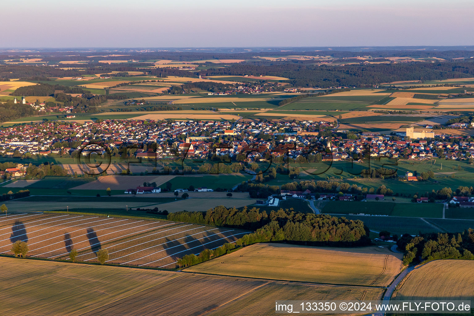 Geiselhöring dans le département Bavière, Allemagne d'en haut