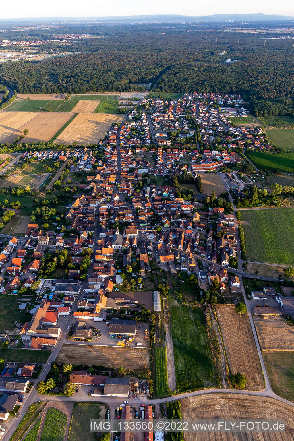 Image drone de Westheim dans le département Rhénanie-Palatinat, Allemagne