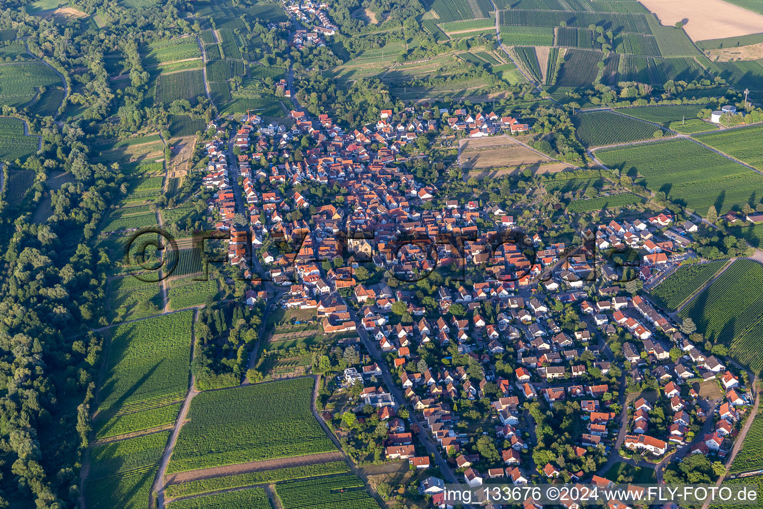 Photographie aérienne de Quartier Arzheim in Landau in der Pfalz dans le département Rhénanie-Palatinat, Allemagne