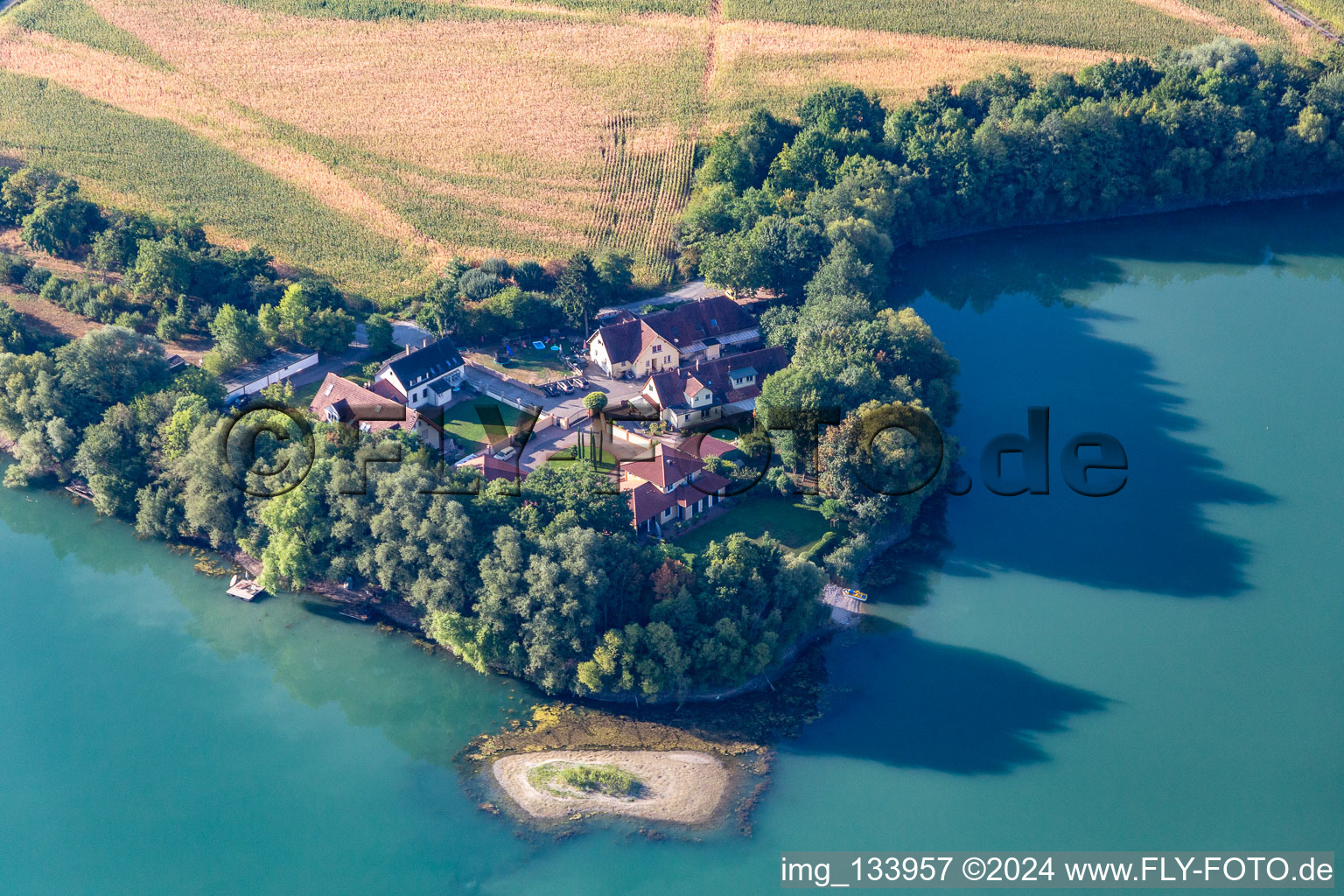 Vue aérienne de Deutschhof à Speyer dans le département Rhénanie-Palatinat, Allemagne