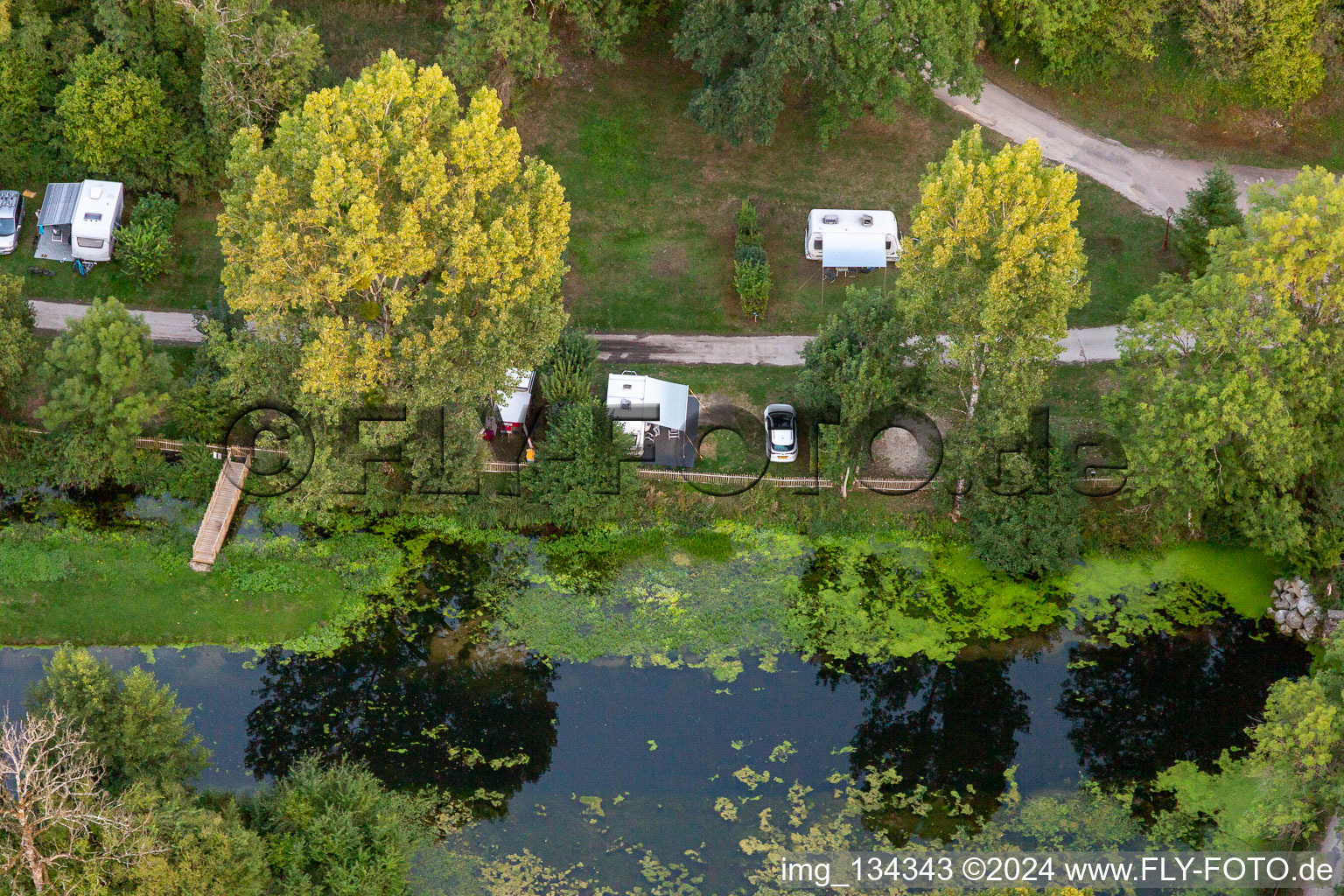 Camping SAS Forge de Sainte Marie à Thonnance-les-Moulins dans le département Haute Marne, France d'en haut