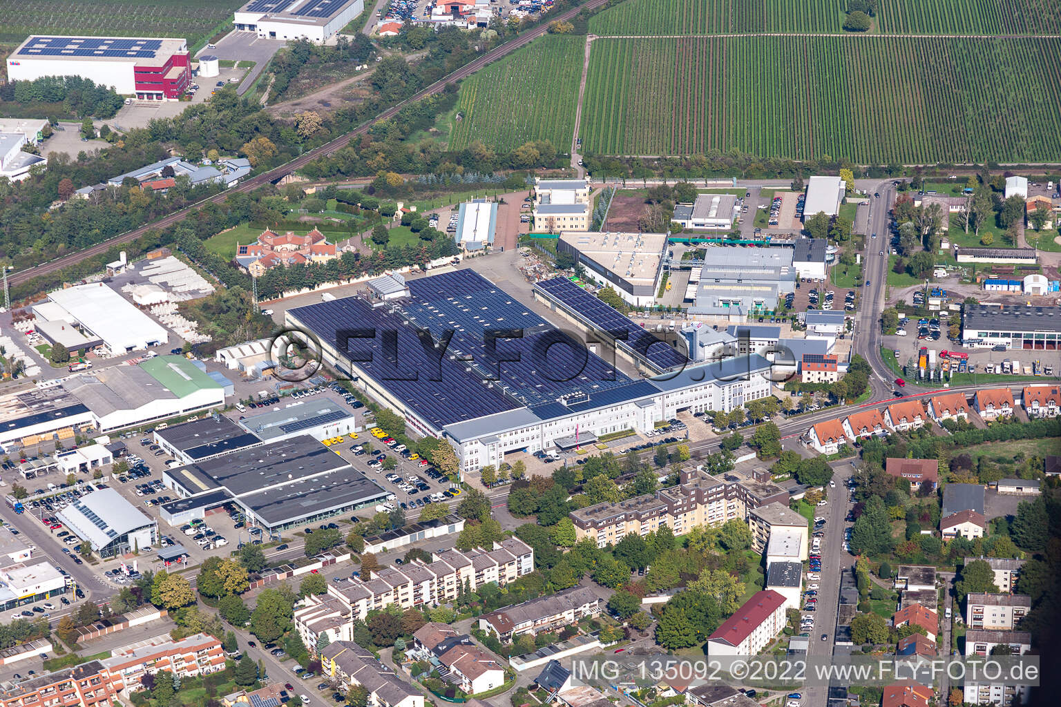 Photographie aérienne de Progroup AG à Landau in der Pfalz dans le département Rhénanie-Palatinat, Allemagne