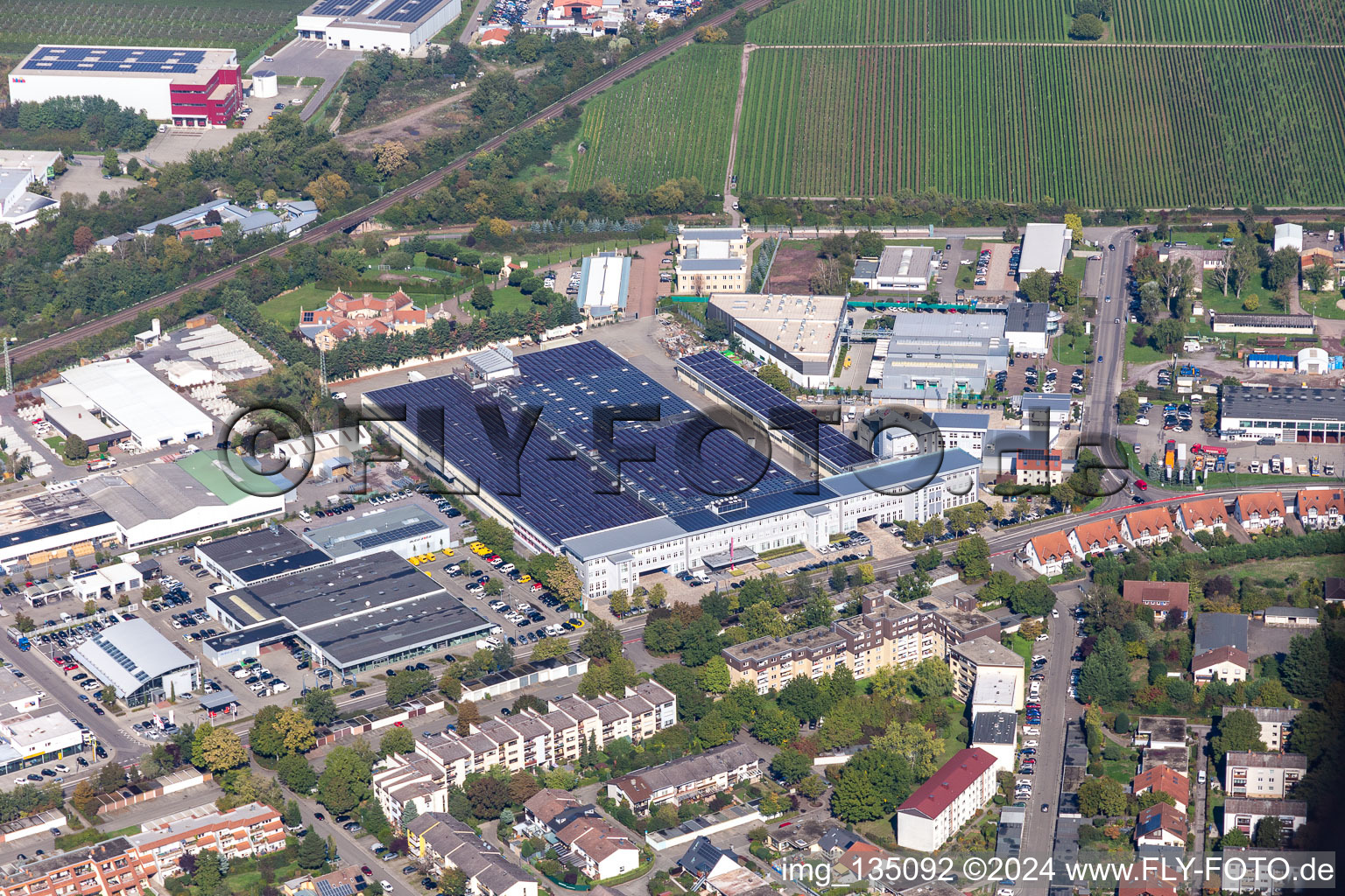 Photographie aérienne de Progroup AG à Landau in der Pfalz dans le département Rhénanie-Palatinat, Allemagne