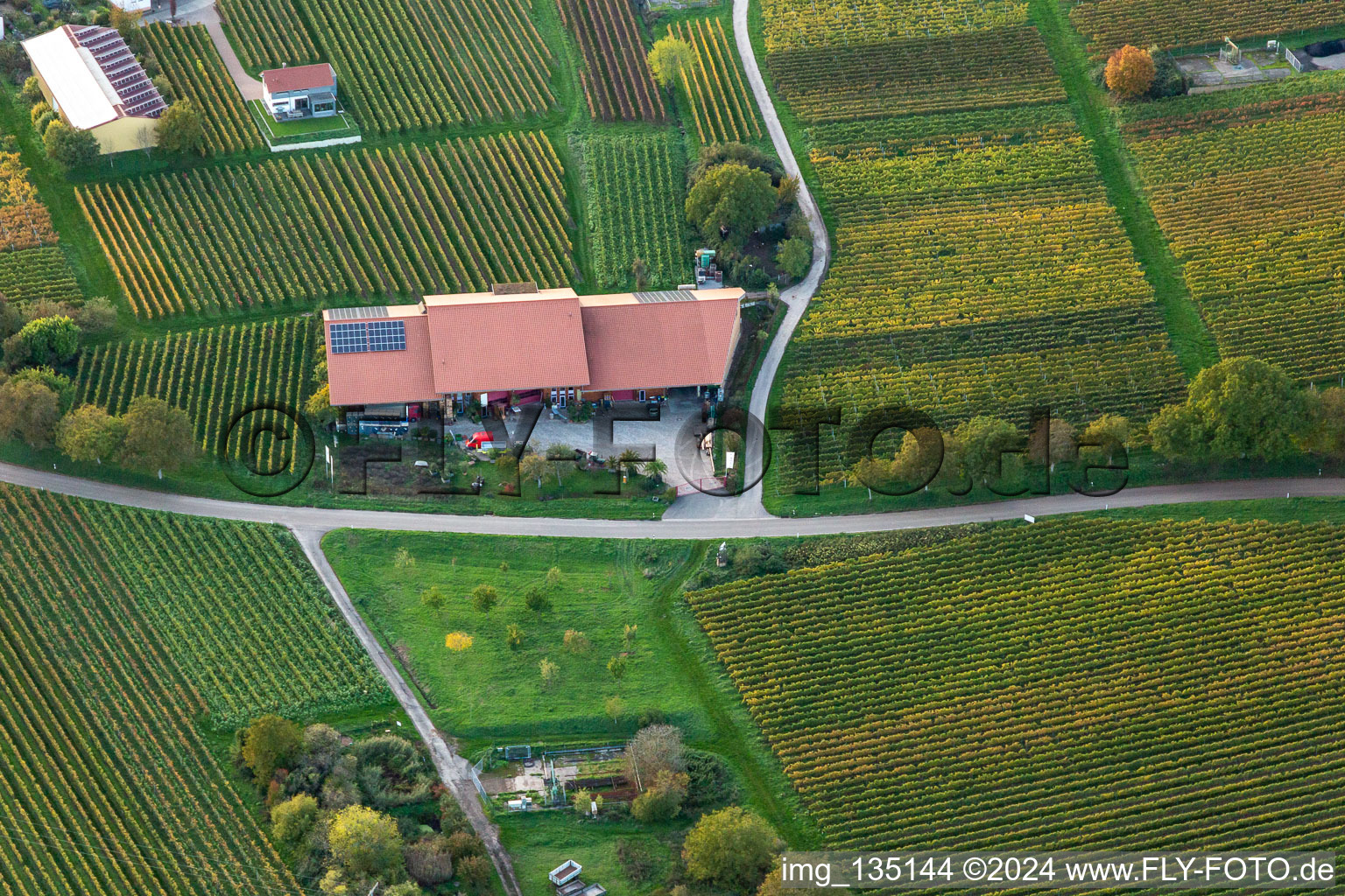 Vue d'oiseau de Quartier Nußdorf in Landau in der Pfalz dans le département Rhénanie-Palatinat, Allemagne