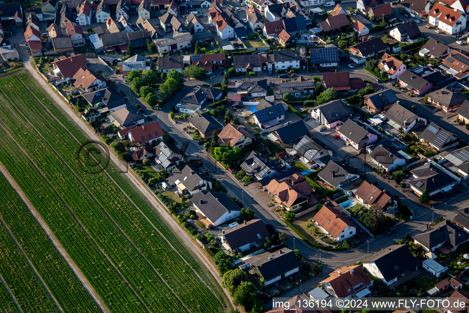 Vue aérienne de Anneau sud depuis le sud à Kuhardt dans le département Rhénanie-Palatinat, Allemagne