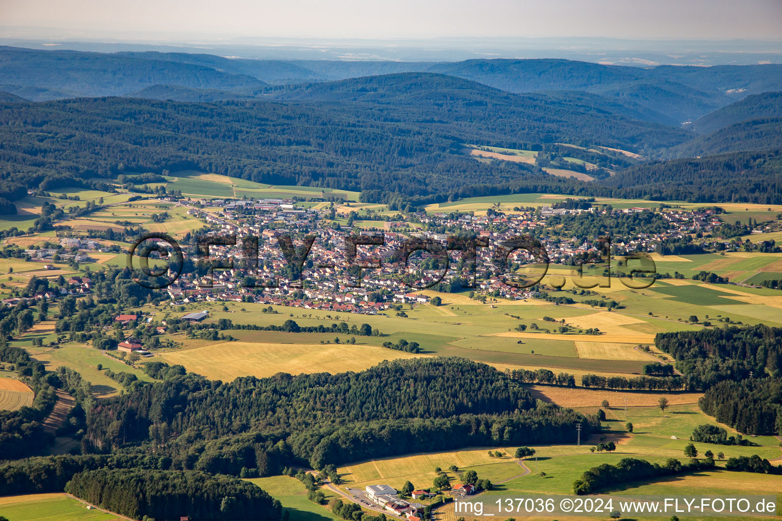 Image drone de Quartier Beerfelden in Oberzent dans le département Hesse, Allemagne